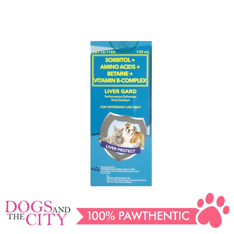 CM Liver Gard Liver Enhancer for Cats and Dogs 120ml