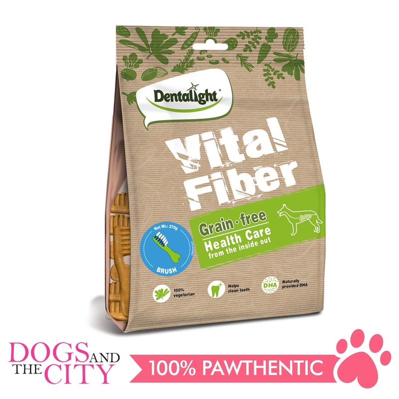 Dentalight 5376 2.7" Vital Fiber Brush Treats Small 270g