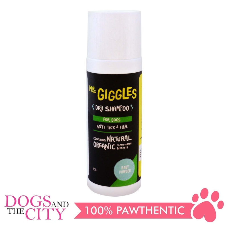 Mr. Giggles Dry Shampoo Baby Powder 65g
