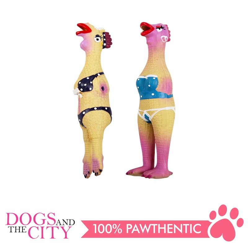 Pawise 14048 Dog Toy Latex Hen Large 45x9x9cm