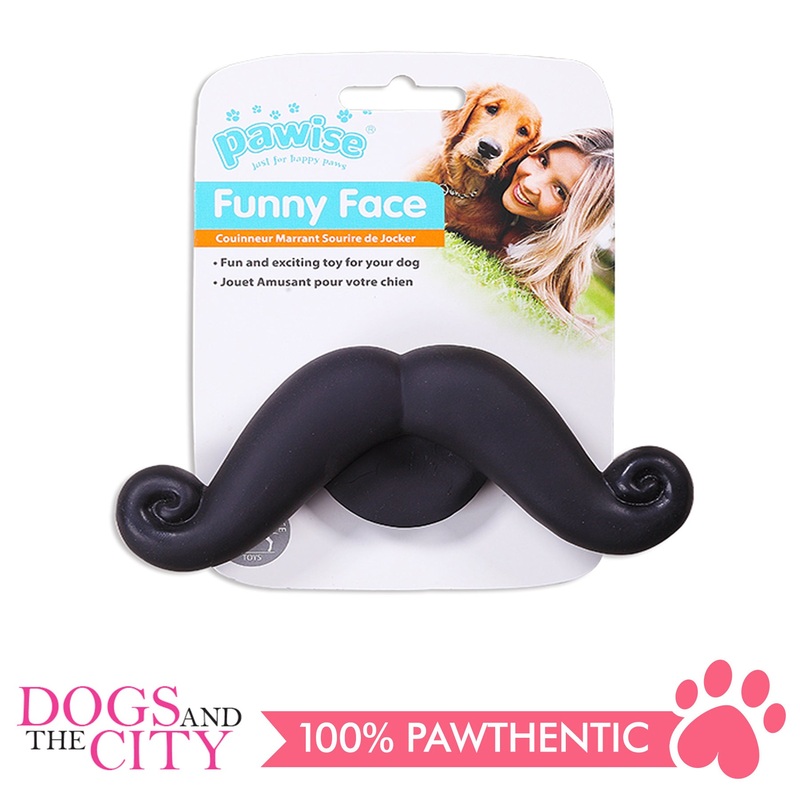 Pawise 14111 Vinyl Dog Toy Beard Dog Toy