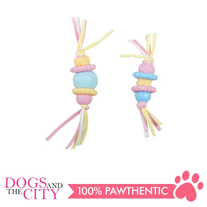 Pawise 14677 Pastel Puppy Life Teething Dog Toy