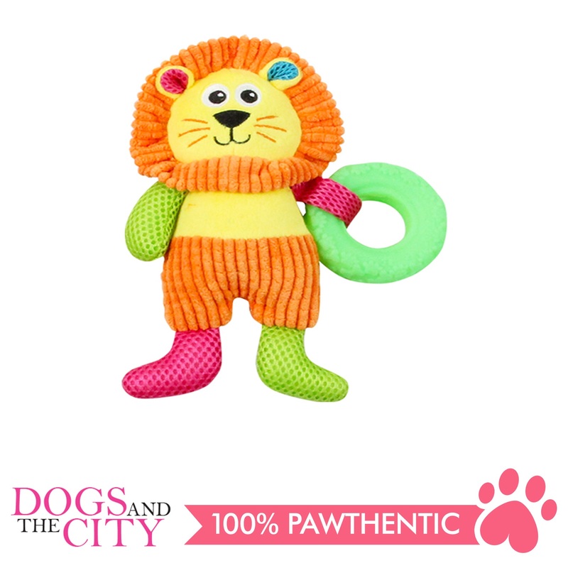 Pawise 15049 Vivid Life Swimming Lionet Plush Pet Toy