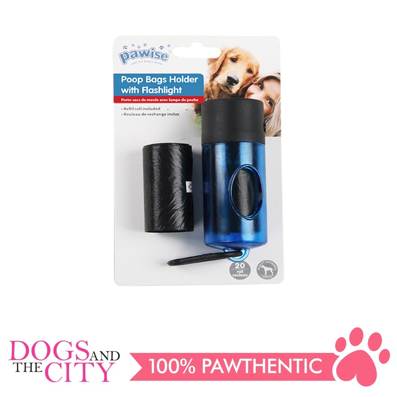 Pawise 11590 Pet Waste Bag Dispenser Lamp on Blister Pack 10.5x19x4cm