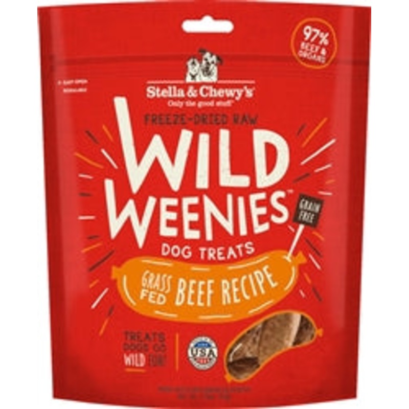 Stella and Chewys Dog Freeze Dried Weenie Beef 11.5 Oz.