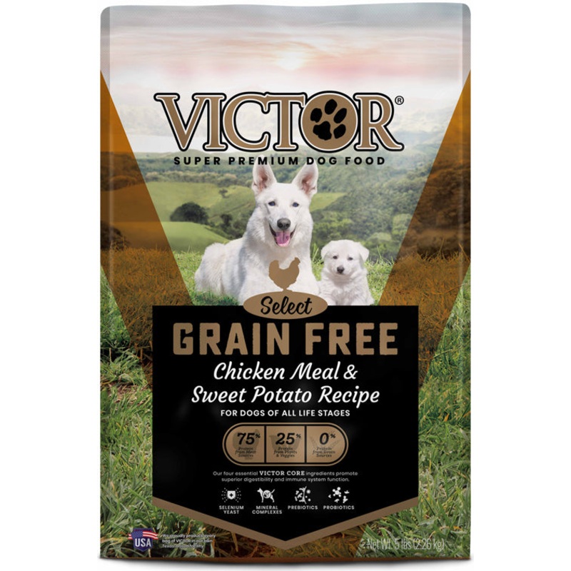 Victor Super Premium Dog Food Grain Free Chicken 5 lb