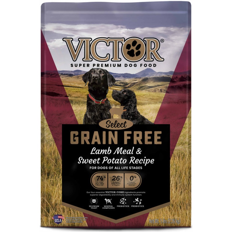 Victor Super Premium Dog Food Grain Free Lamb Meal 5 lb