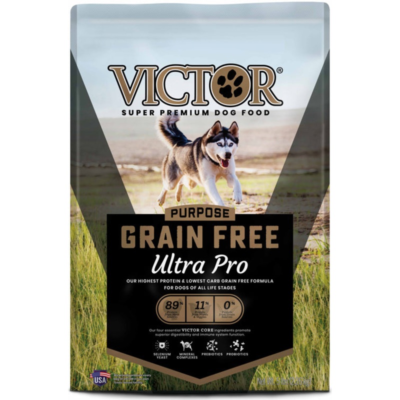 Victor Super Premium Dog Food Grain Free Ultra Pro 5 lb