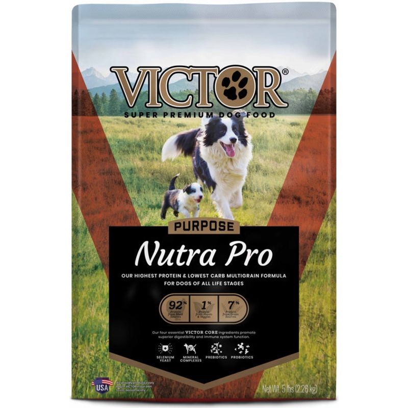 Victor Super Premium Dog Food Nutra Pro 5 lb