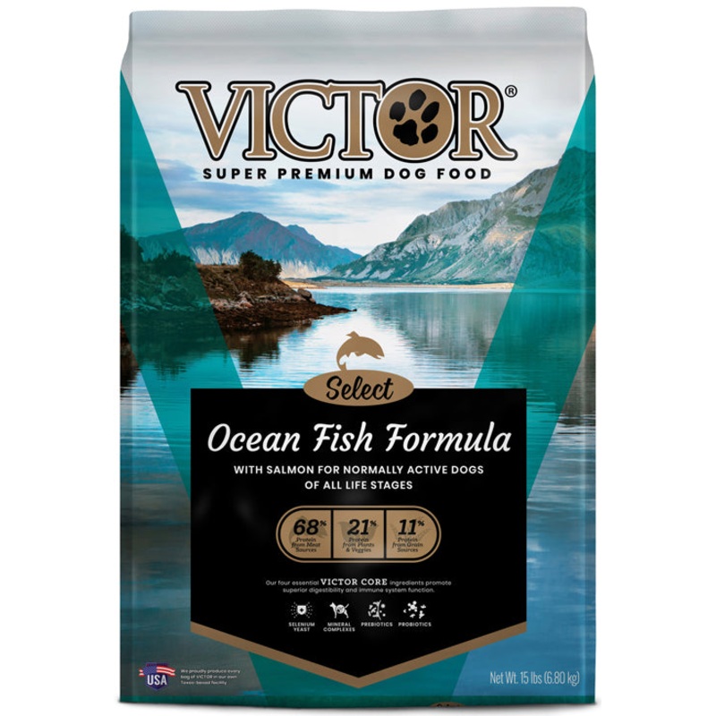 Victor Super Premium Dog Food Ocean Fish 15 lb