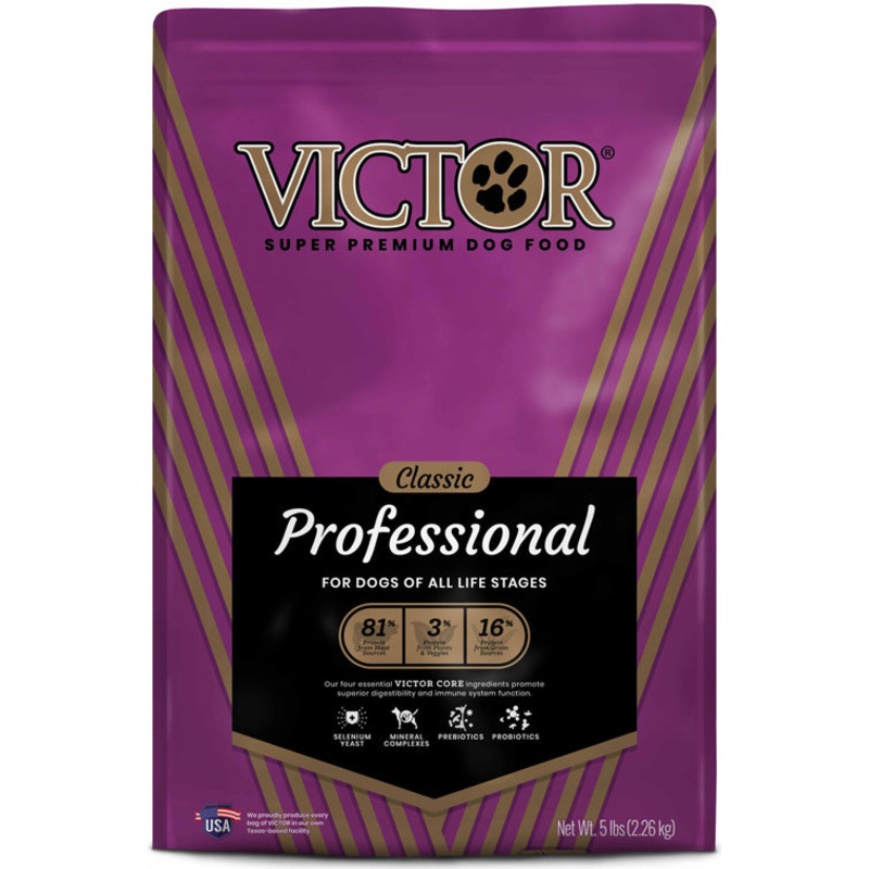 Victor Super Premium Dog Food Professional 5 lb