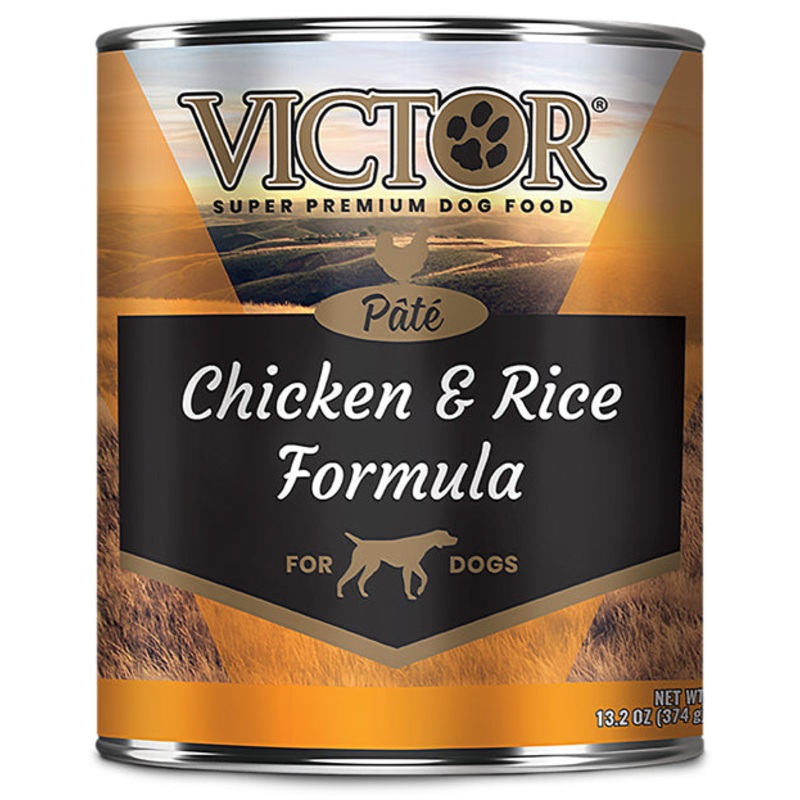 Victor Super Premium Dog Food Chicken and Rice Pate-Canine Dog Food 13.2 oz