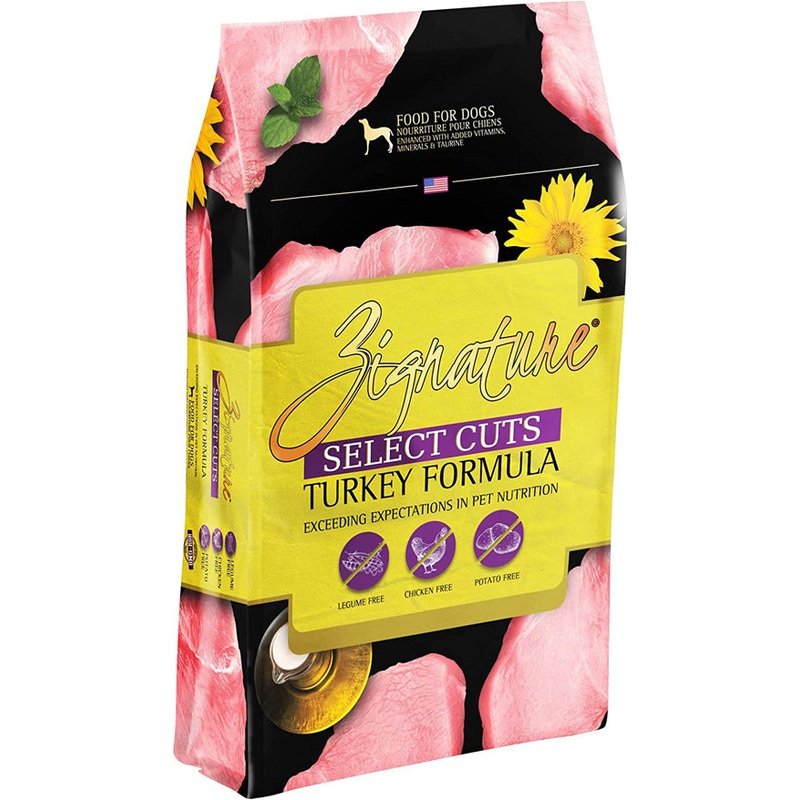 Zignature Dog 4lb.  Select Cut Turkey
