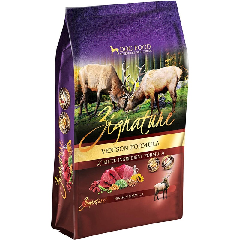 Zignature Dog 4lb.  Venison