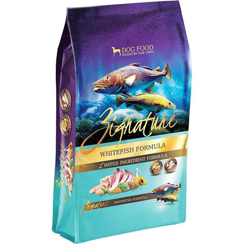Zignature Dog 4lb.  Whitefish