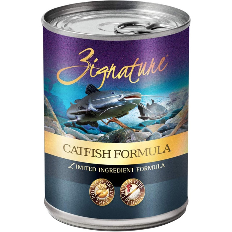Zignature Dog Canned 13oz. Catfish (Case of 12)