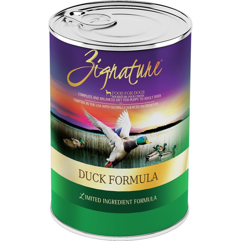 Zignature Dog Canned 13oz. Duck (Case of 12)