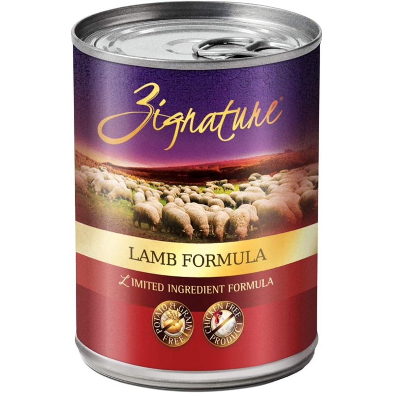 Zignature Dog Canned 13oz. Lamb (Case of 12)