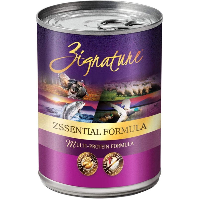 Zignature Dog Canned 13oz. Zssentials (Case of 12)