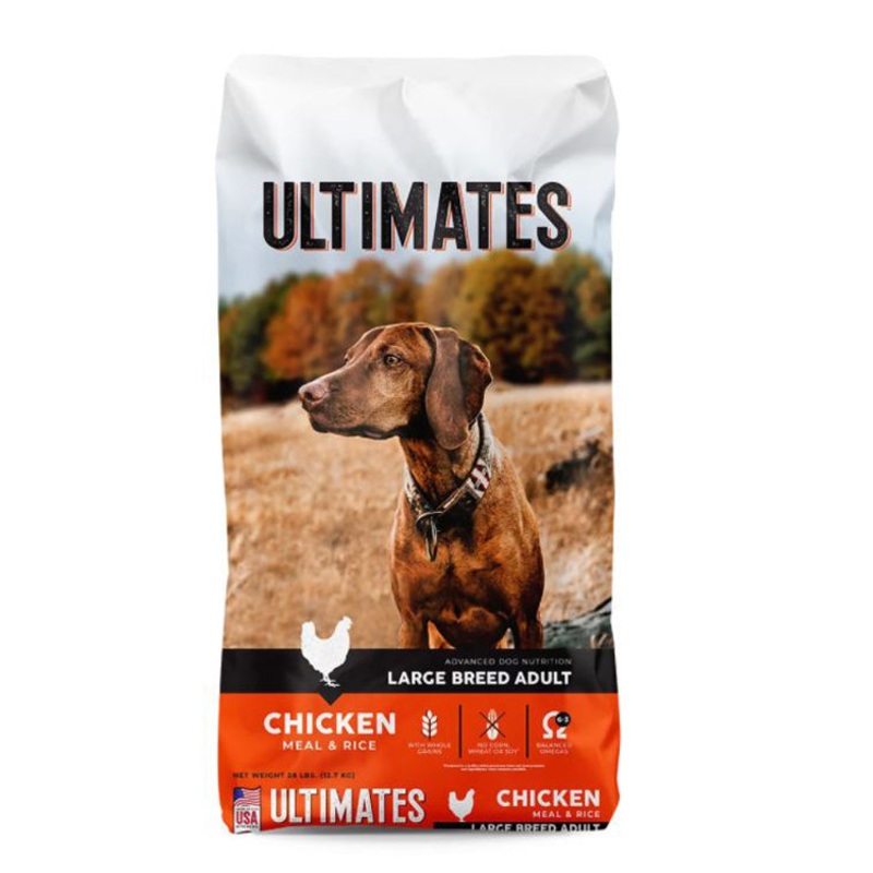 Ultimate Dog Adult Large Breed Chicken Meal Rice 40LB