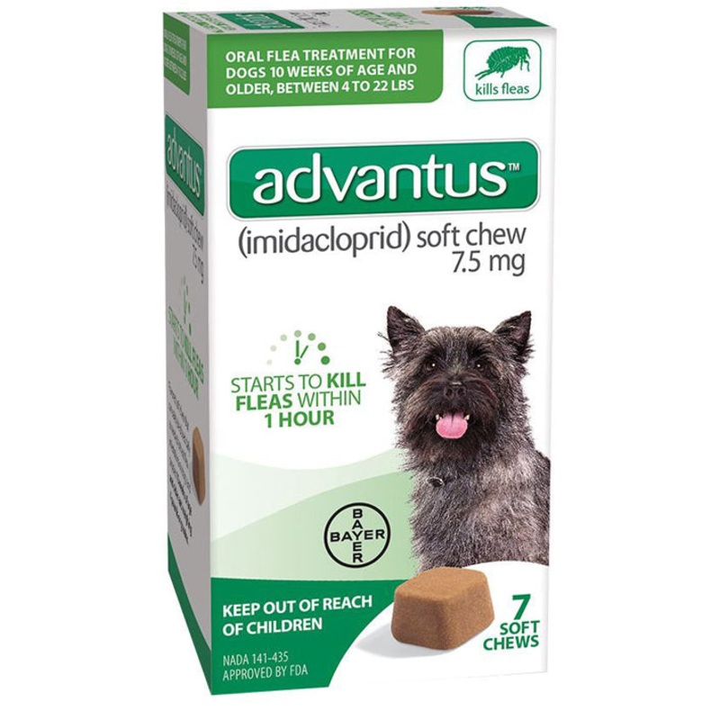 Advantus Dog Small 7.5mg Soft Chew 7ct.