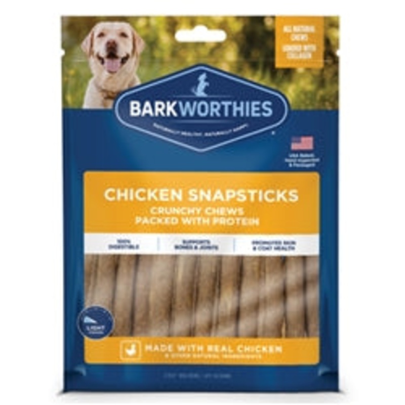 Barkworthies Dog Snacksticks Chicken 6In 50Pk