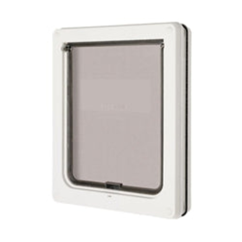 Ani Mate Dog Mate Dog Door White; Clear Medium