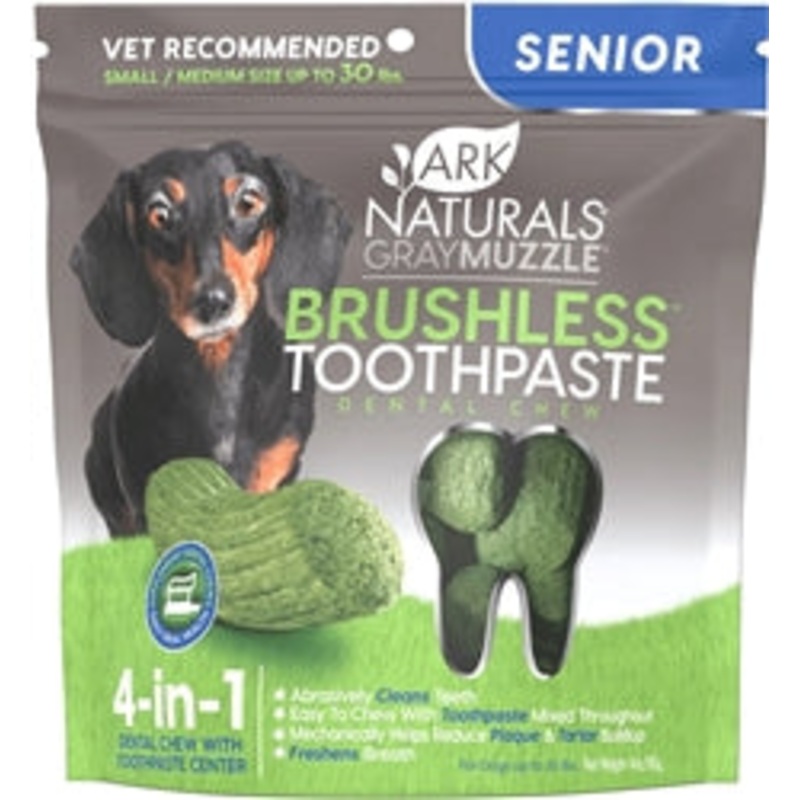 Ark Naturals Gray Muzzle Brushless Toothpaste Small/Medium 4.1oz