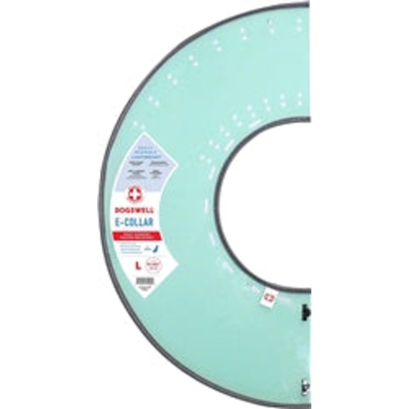 Dogswell Dog-Cat Remedy and Recovery Rigid E-Collar Medium Clear