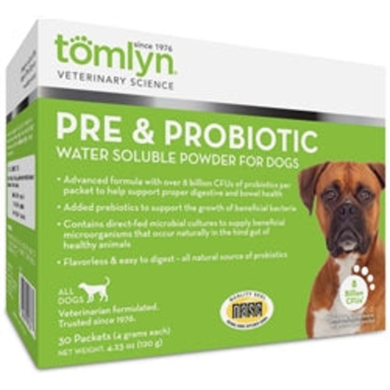 Tomlyn Pre and Probiotic Powder for Dogs 4.23 oz