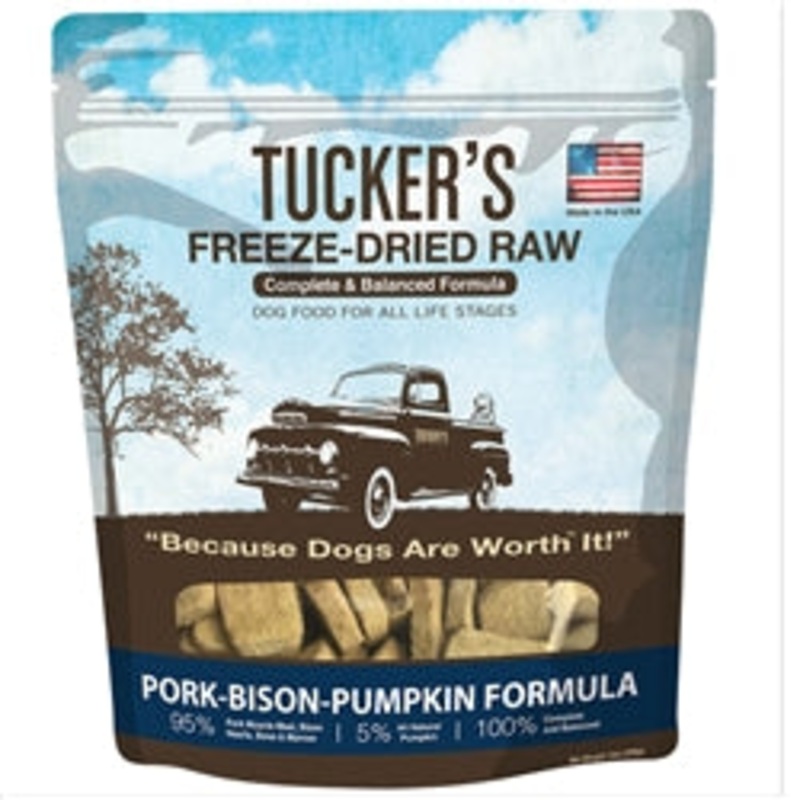 Tuckers Pork-Bison-Pumpkin; 14 Oz