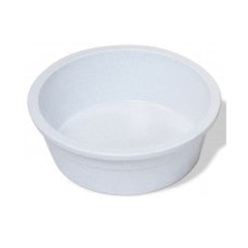 Van Ness Plastics Crock Heavyweight Dish for Dogs Crook Grey 106 oz Jumbo