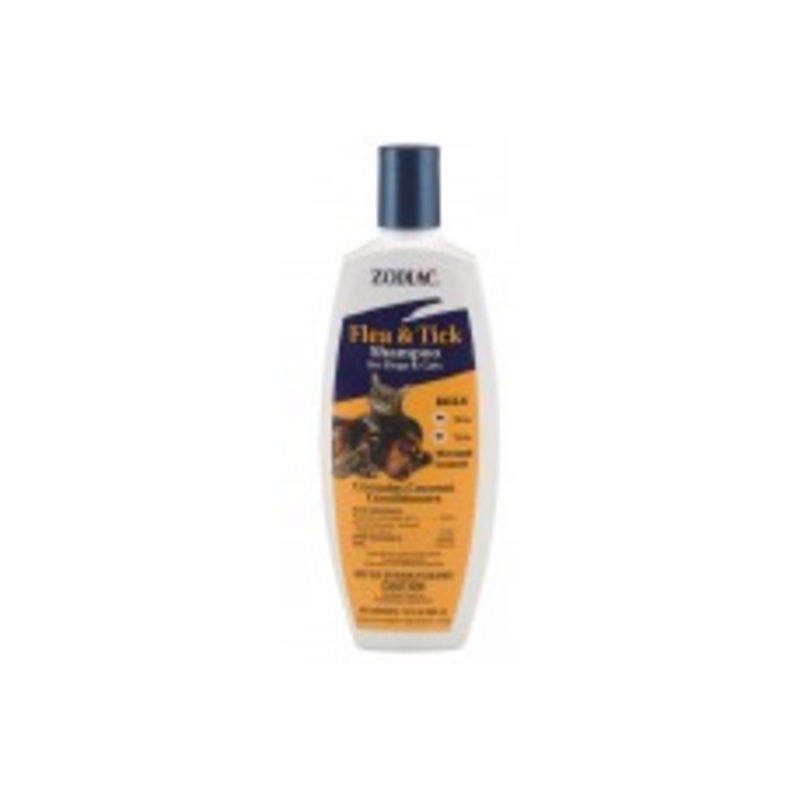 Zodiac Flea and Tick Shampoo for Dogs and Cats 12 Ounces