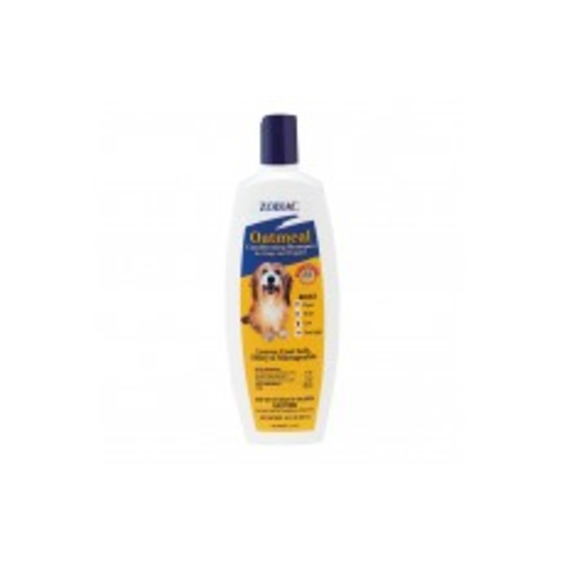 Zodiac Oatmeal Conditioning Shampoo for Dogs and Puppies 18 Ounces