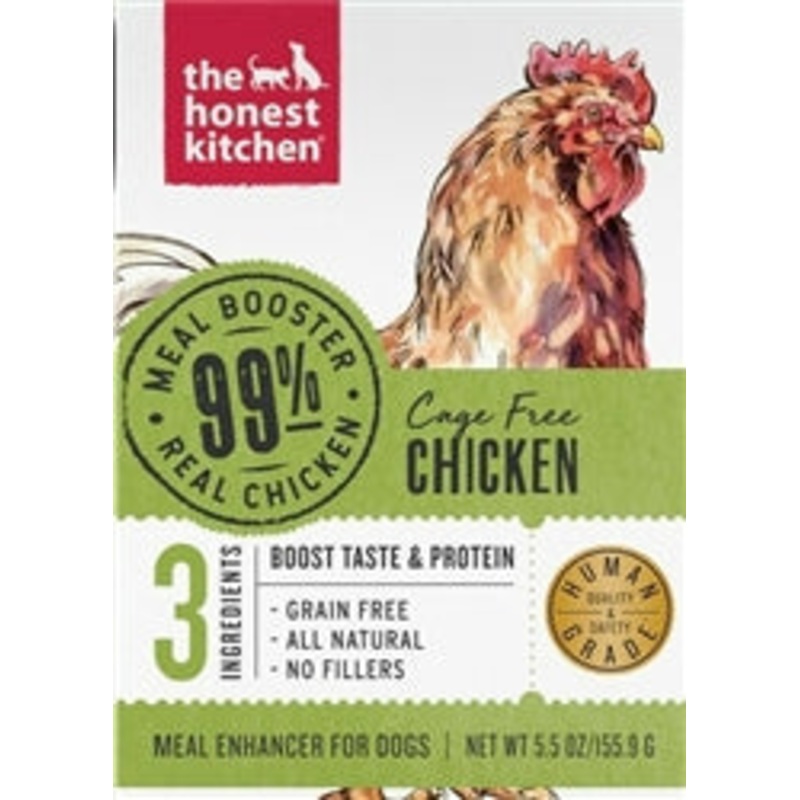The Honest Kitchen Dog 99% Chicken Meal Booster Wet Dog Food 5.5 Oz. Carton
