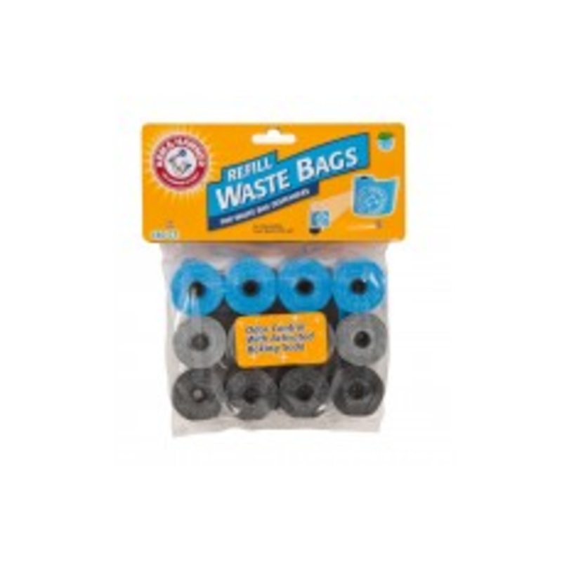 Arm and Hammer Disposable Waste Bags Refills Assorted 180 Count