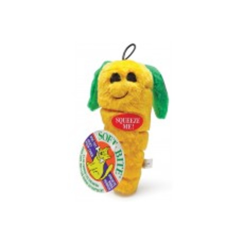Aspen Carrot with Squeakers Plush Dog Toy Medium