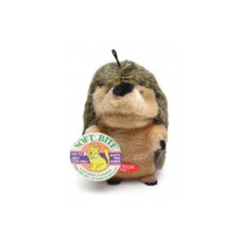 Aspen Grunting Hedgehog Plush Dog Toy Multi-Color Large