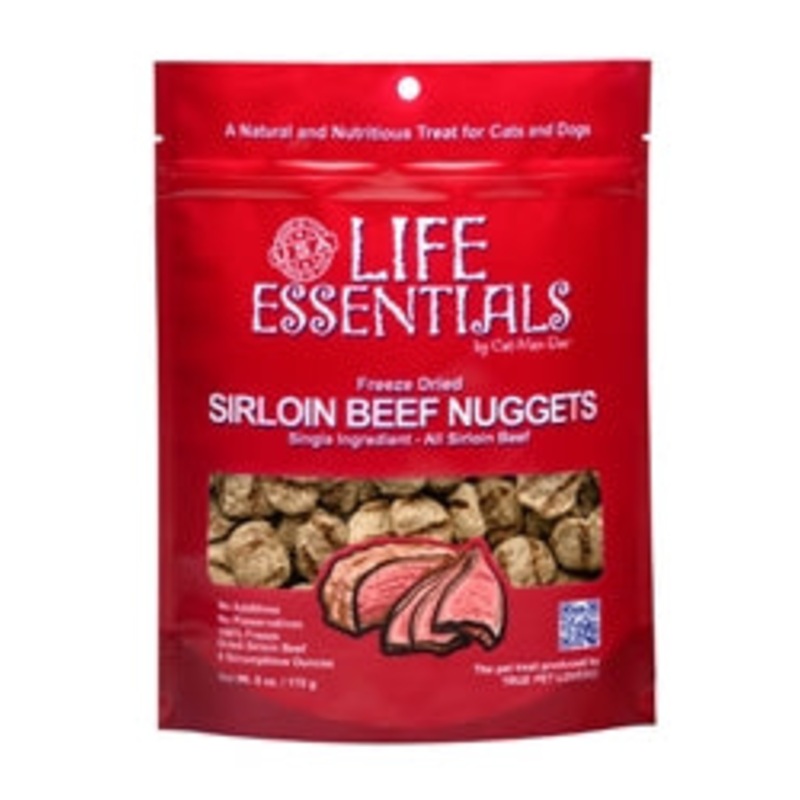 Catmandoo Dog and Cat Freeze Dried Nuggets Beef 3 Oz.