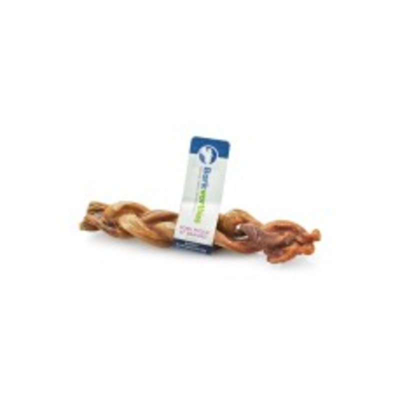 Barkworthies Pizzle Braided Pork 6 Inch