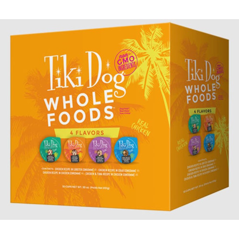 Tiki Pet Dog Wholefoods 3oz Variety Pack