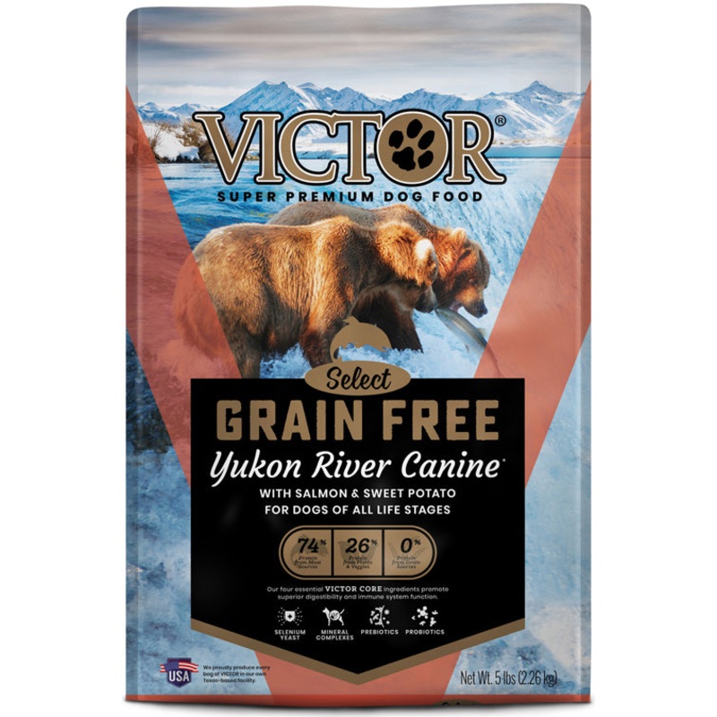 Victor Super Premium Dog Food Grain Free Yukon River Canine 5 lb