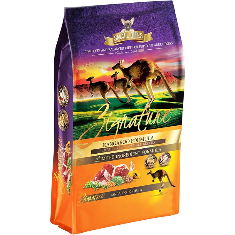 Zignature Dog 4lb.  Small Bite Kangaroo