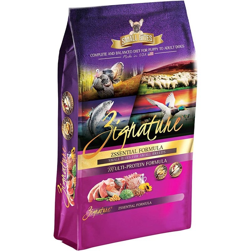 Zignature Dog 4lb.  Small Bite Zssentials
