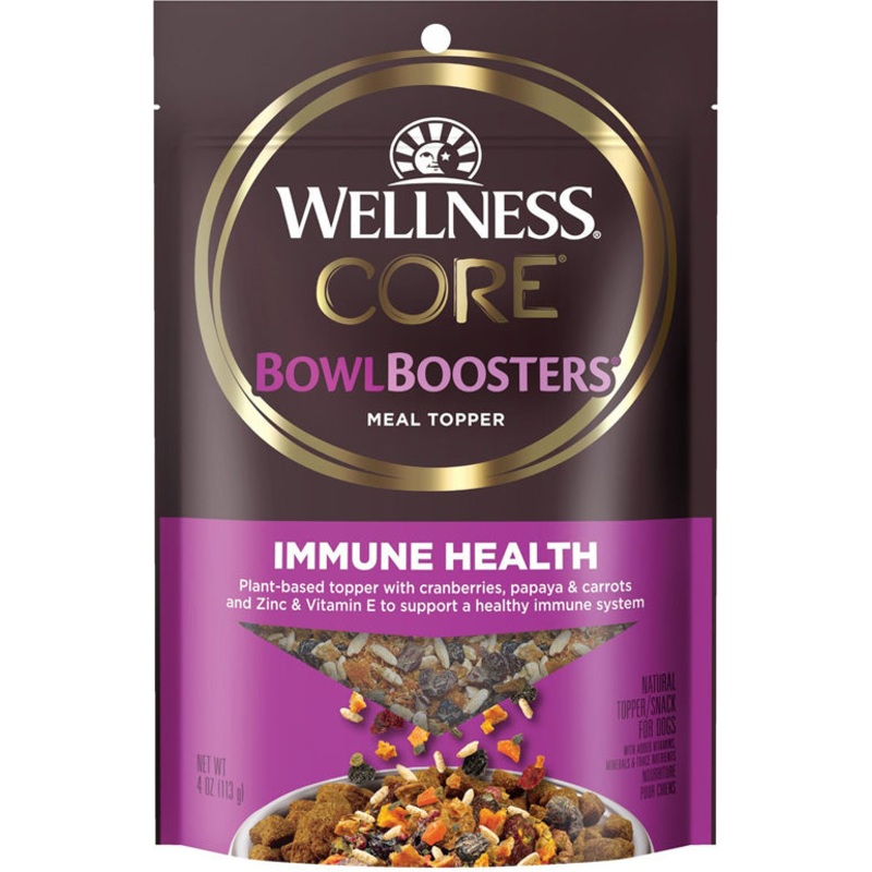 Wellness Core Bowl Bstrs Dog 4oz Immunituy