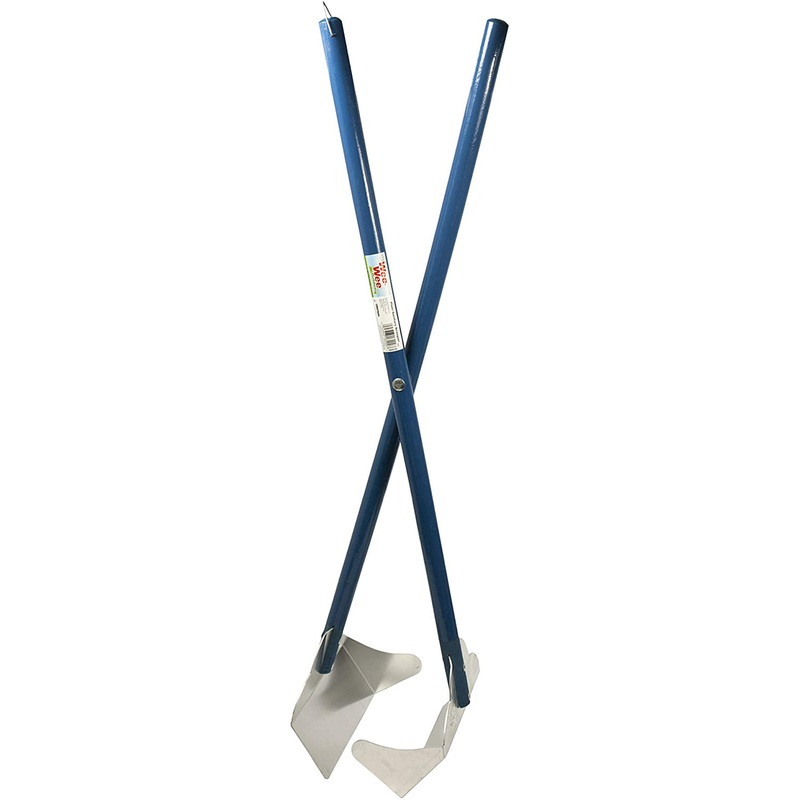 Four Paws Dog Rake Sanitary Pooper Scooper Rake Scooper 5.25" x 7" x 33.5"