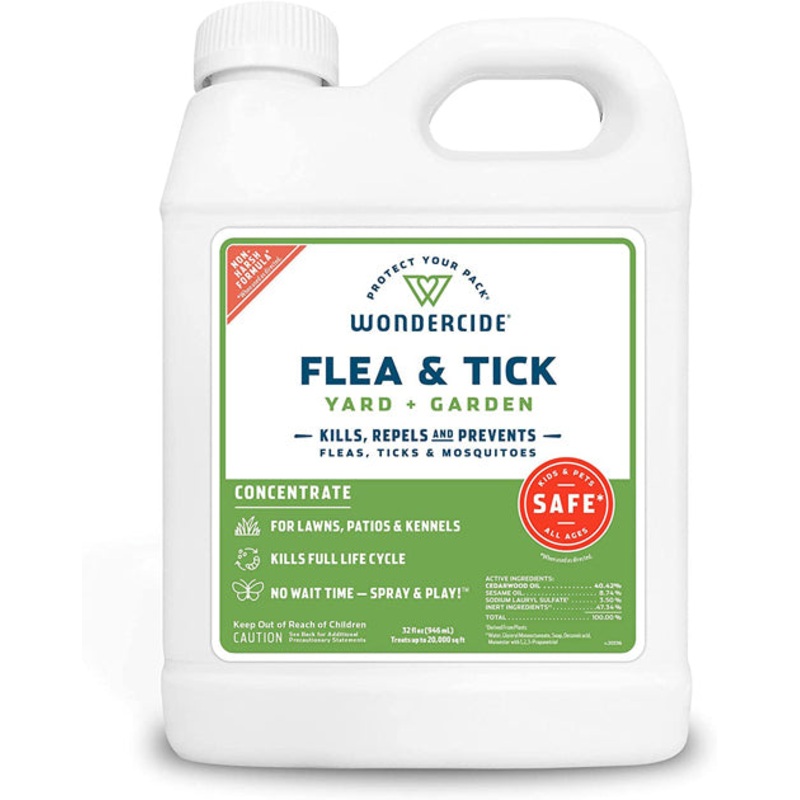 Wondercide Flea Tick and Mosquito Control Concentrate Yard-Garden 32 oz