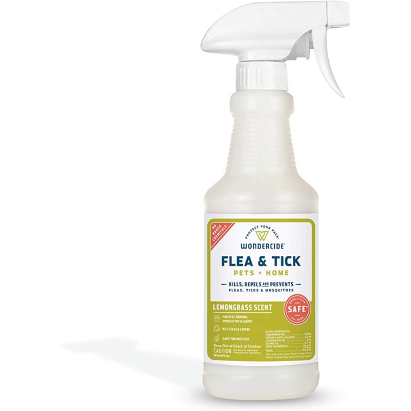 Wondercide Flea Tick and Mosquito Control Spray 16 oz-Lemongrass