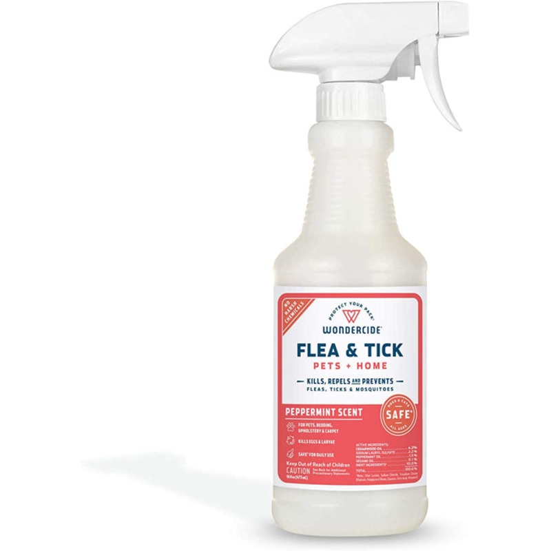 Wondercide Flea Tick and Mosquito Control Spray 16 oz-Peppermint
