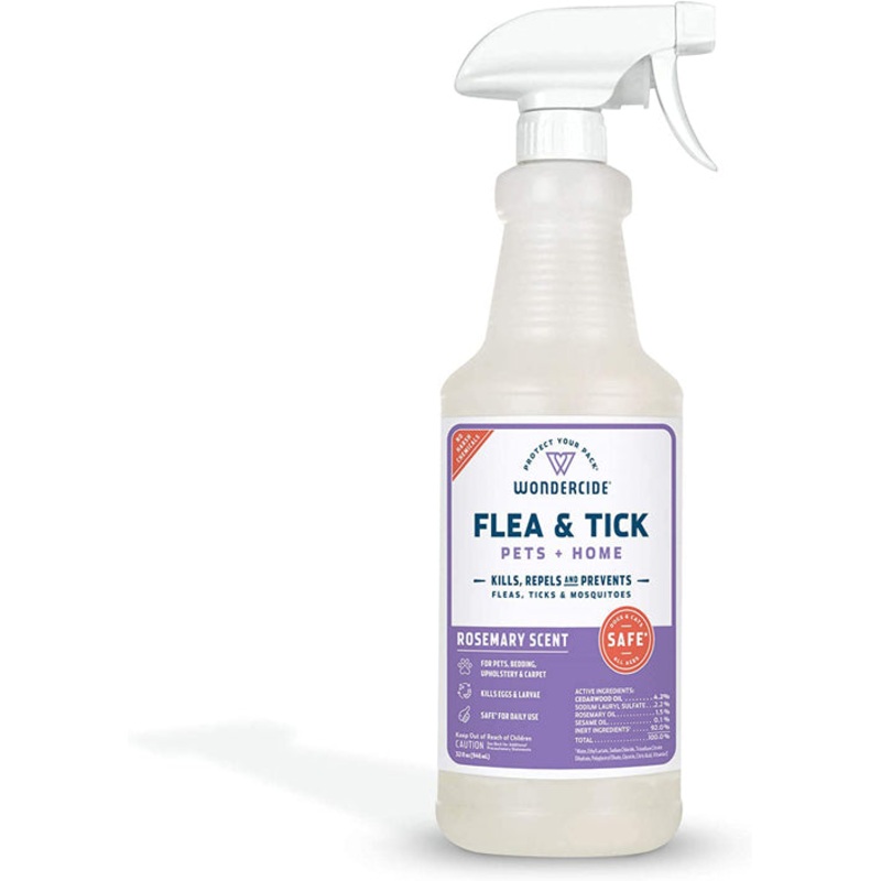 Wondercide Flea Tick and Mosquito Control Spray 32 oz-Rosemary